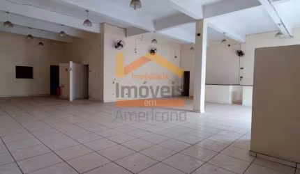 Salão comercial disponível para locação no Centro de Americana