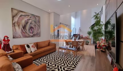 Casa de alto padrão em condomínio no Jardim Primavera, Nova Odessa-SP: 3 quartos, 3 suítes, 3 salas, 2 banheiros, 4 vagas e 650m²!