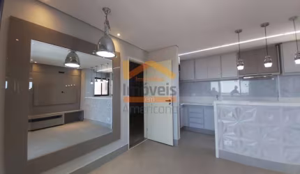 Apartamento à venda em Americana-SP, Jardim Ipiranga: 3 quartos, 1 suíte, 2 salas, 1 banheiro, 1 vaga de garagem, 69,00 m². Venha conferir!