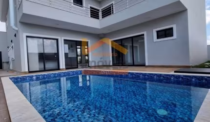 Casa de Luxo em Condomínio com 6 Quartos e 5 Suítes em Americana-SP - Bairro Jardim Villagio - 425m² - 4 Vagas