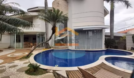 Ampla casa de 5 quartos e 2 suítes à venda em Americana-SP, Residencial Horto Florestal Jacyra I - 424m² - 2 vagas.