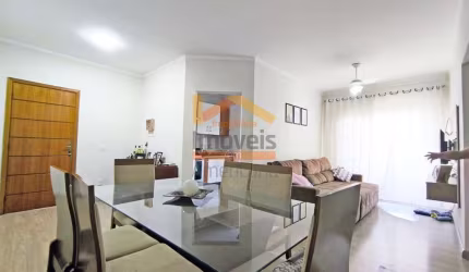 Imperdível: Apartamento à venda em Americana-SP, 2 quartos, 2 salas, 1 banheiro, 1 vaga de garagem, 64m² - Bairro Catharina Zanaga