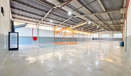 Salão Industrial de 760m² disponível para locação no Distrito Industrial II de Santa Bárbara D'oeste-SP!