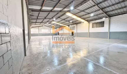 Salão Industrial de 640m² para locação em Santa Bárbara D'oeste-SP, no Distrito Industrial II.