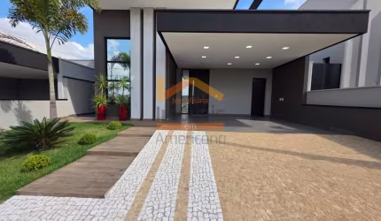 Casa de alto padrão em condomínio: 3 quartos, 3 suítes, 2 salas, 5 banheiros, 4 vagas - Nova Odessa-SP, Engenho Velho.