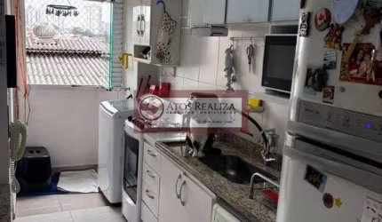 Apartamento à Venda na Vila Prudente SP, 2 Dorms, 1  vaga de garagem, Sacada, 49m²