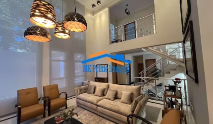 Casa Nova e Moderna 620,45m² 4 suítes 14 vagas Cond. Jardim Colonial