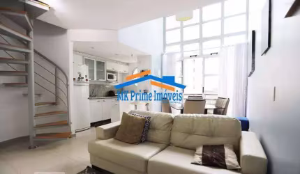 Apartamento mobilhado de 60m² no Condomínio Loft.