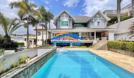 Cond São Paulo II - Casa linda, 4 suítes, piscina, gourmet, condo completo!