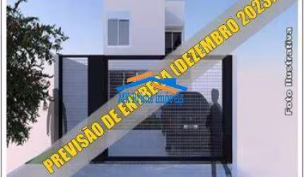 Casa Assobradada em construção 135m² 3 suítes 2 vagas prev. dez 23 Umuarama