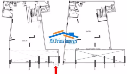 Loja comercial 467m² 2 Andares p/ Locação/Venda Av Pompeia  São Paulo/SP