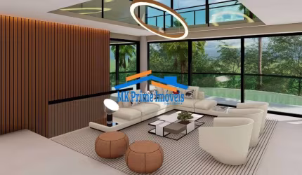 Excelente Casa em Fase de Acabamento no Condomínio Iporanga no Guarujá.