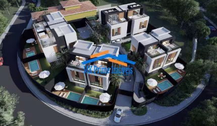 Casa de Condomínio em Construção no Jardim Panorama com 464m², 4 suítes!