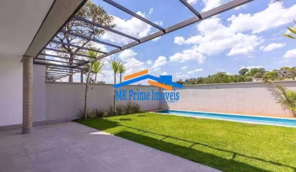 Casa Nova com 4 suítes, 424,76 a/c, 4 vagas, Jardim Cordeiro!