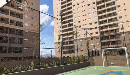 Apartamento c/ 60m², 2 quartos (1Suìte) e 1 vaga no Square Carapicuíba