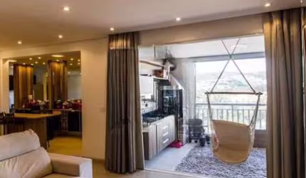 Apartamento de 120m² com 3 Suítes, Varanda Gourmet e Lazer Completo.