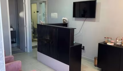 Sala Pronta Equipada com 1 vaga coberta, 37m²  no centro de Osasco