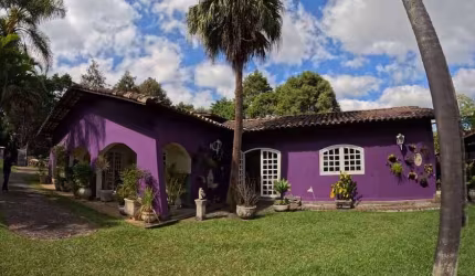Cond. Montecatine - Chácara 4.192m², casa principal + anexos SPA e academia