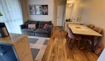 Apartamento 54m² 2 Dormitórios, Ampla Varanda, 1 Vaga - Vila Piauí/SP.