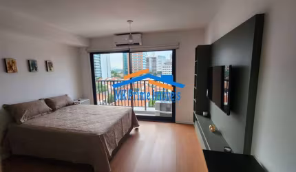 Studio c/ 25m²c/ 1 quarto na Rua Butantã em Pinheiros/SP