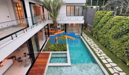 Mansão de 1469M² no Tamboré 2, c/6 suítes (mobiliada de ponta)
