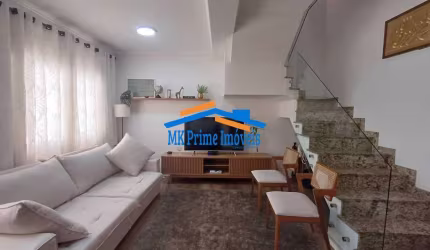 Linda Casa em Condomínio 140m² - 2 Suítes - 3 Vagas - Osasco/SP.