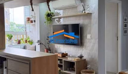 Apartamento à venda com 56m², 2 Quartos, sendo 1 suíte (semi mobiliado)
