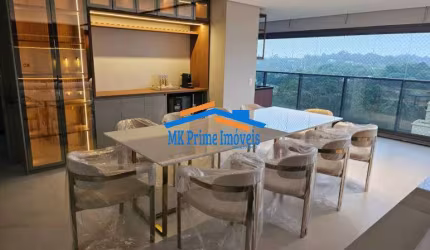 Luxuoso Apartamento Decorado com 186m² com 3 Suítes no Morumbi.
