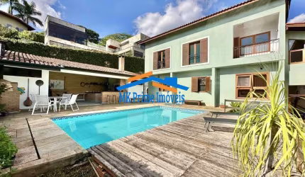 Fazendinha - 4 dorms / 3 suítes, piscina, gourmet, muita natureza!