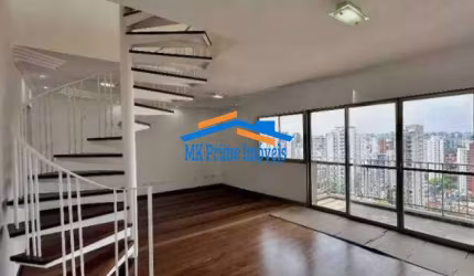 Cobertura Duplex em Campo Belo com 269m² - 4 Dorm/Sendo 2 Suítes