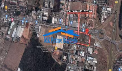 Área de 11.774,52 mts² plana - São Carlos - SP Estuda BTS R$120.000,00