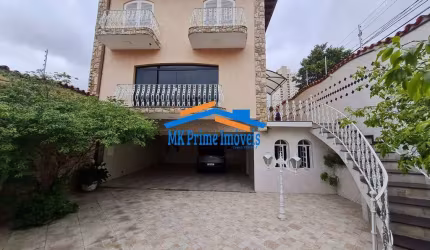 Excelente Sobrado 4 Dormitórios 1 Suíte 6 Vagas Piscina com Cascata