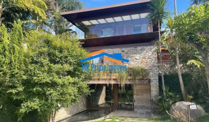 Mansão de Luxo com Arquitetura Exclusiva - Residencial Tamboré 01.