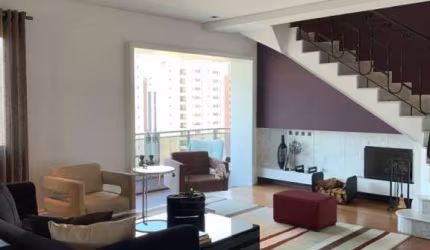 Cobertura Mobiliada e Decorada de Alto Padrão 364m² - Indianópolis.