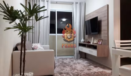 Apartamento com 2 dormitórios à venda, 50 m² - Condomínio Rios da Amazônia - Sorocaba