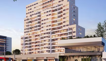 Apartamento com 1 quarto à venda na Avenida República Argentina, Portão, Curitiba, 34 m2 por R$ 520.768