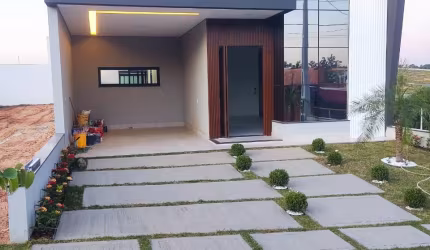 Lindo Casa Térrea de  152m² à venda no excelente  Condomínio  Fechado Gran Reserve em  Indaiatuba- SP.