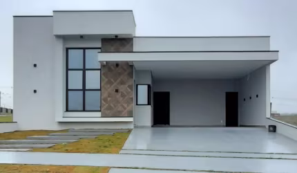 Linda Casa Térrea de  210m² à venda no excelente  Condomínio  Fechado Evidencia em  Indaiatuba- SP.