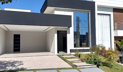 Linda Casa Térrea de 180m² de área Construída à venda no excelente Condomínio Fechado Viena em Indaiatuba- SP.