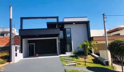 Lindo Sobrado de 160m² de área Construída, e Terreno de 250m2, à venda no excelente Condomínio Fechado IBTI Reserva - Sorocaba - SP.