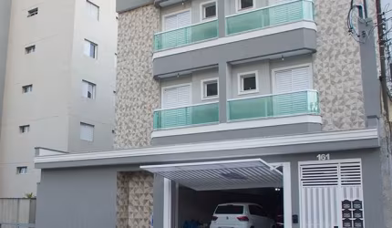 Linda Cobertura para á  venda com 122M² com 02 Dormitórios Sendo 01 Suíte, no  Bairro Campestre - Santo André - SP