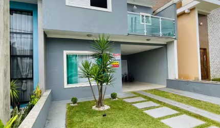 Lindo Sobrado  de 145m² de área Construída à venda no excelente Condomínio Fechado Golden Park ll - Sorocaba - SP.