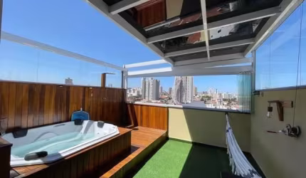 Linda Cobertura para á venda com 87m² com 02 Dormitórios, no Bairro Santa Maria - Santo André - SP.