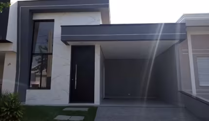 Linda Casa Térrea de 107m² de Área Construída, à venda no excelente Condomínio Terras de São Francisco - Sorocaba - SP