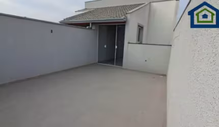 Linda Cobertura para á venda com 88m² com 02 Dormitórios, no Bairro Vila  Humaitá - Santo André - SP.
