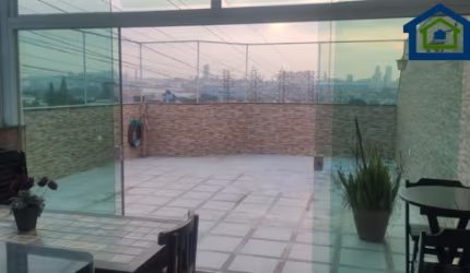 Linda Cobertura á venda de 176m² com 02 Dormitórios, na Vila Floresta - Santo André - SP.