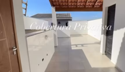 Linda Cobertura á venda de 86m² com 02 Dormitórios, no Jardim Alvorada - Santo André - SP.