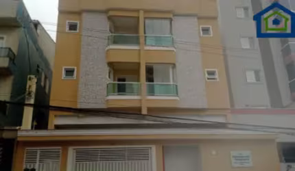 Linda Cobertura á venda de 200m² com 03 Dormitórios Sendo 01 Suíte, no Bairro Campestre - Santo André - SP.