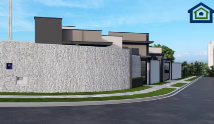 Linda Casa Térrea de 188m² e Terreno de 421m², no Bairro Portal Ville Jardins em Boituva- SP.