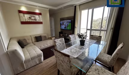 Lindo Apartamento de 60m² á venda, no Condomínio Bosque dos Pássaros, no Planalto em São Bernardo do Campo - SP